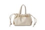Lucky Bees Lauren Bolso de Mano Crema